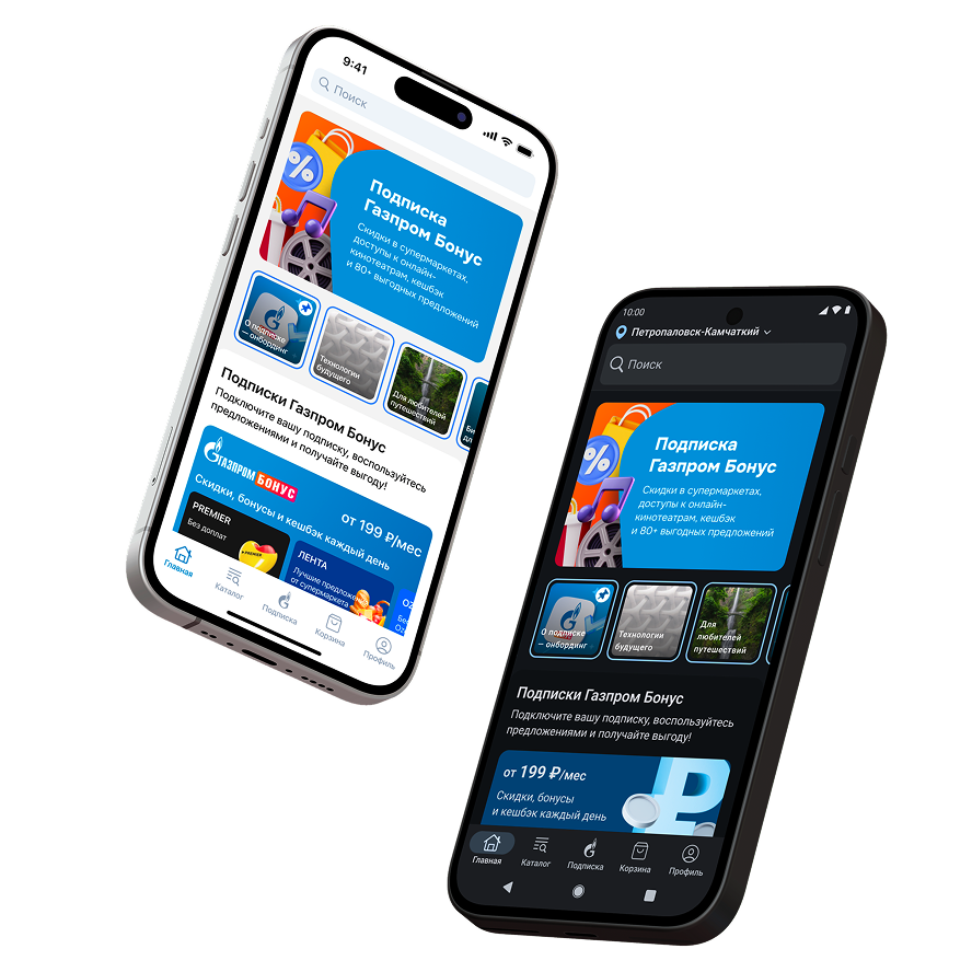 Native app project screenshot